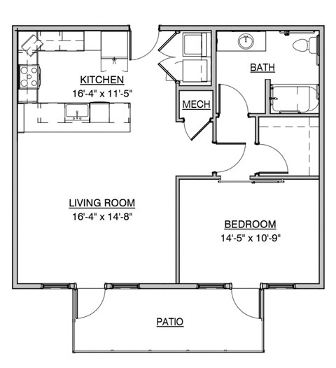 a floor plan of a house
